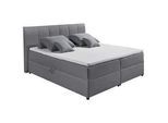 Boxspringbett Granada ca. 180x200 cm Grau