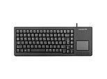 Cherry Tastatur XS Touchpad Keyboard G84-5500, QWERTZ, grosses Touchpad, 2 Maustasten, schwarz