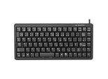 Cherry Kompakttastatur G84-4100, ultraflach, QWERTZ, USB-Anschluss, für Slim Line PCs, schwarz
