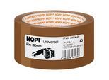 Nopi® Packband Universal 4040, L 66 m x B 50 mm, braun, 6 Rollen