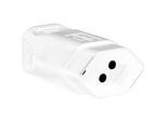 Steckdosenadapter brennenstuhl® T13, für den Innenbereich, Spannung 230 V/10 A, IP20, Kunststoff, weiss