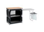 Outwell - Padres Storage Unit with Side Table - Campingschrank Gr 210,5/149,5 x 45/45,5 x 82/70 grau