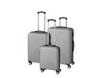 Trolley-Set "Kingston" 3-tlg. - silber