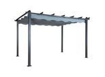 Gardenson Pergola , Metall , 395x245x295 cm , Sonnenschutz, Pavillons