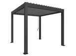 Biohort Pavillon , Metall , quadratisch , 312x264x312 cm , wetterfest, UV-beständig, rostfrei , Sonnenschutz, Pavillons