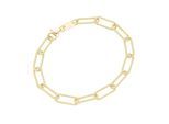 Armband "Kordel-Optik, vergoldet, Silber 925", gold, GIORGIO MARTELLO MILANO, Armbänder, Damen, 19cm, Silber 925 (Sterlingsilber), Armband
