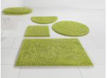 my home Badematte »Maren, Badvorleger, Badezimmer Teppich«, rutschhemmend beschichtet, fussbodenheizungsgeeignet, Bio-Baumwolle, Badteppich, Badematten auch als 3 teiliges Set