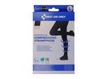 FIRST AID ONLY Kompressionsstrumpfhose, offene Spitze schwarz Größe L 1 St.