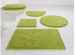 my home Badematte »Maren, Badvorleger, Badezimmer Teppich«, rutschhemmend beschichtet, fussbodenheizungsgeeignet, Bio-Baumwolle, Badteppich, Badematten auch als 3 teiliges Set
