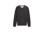 TOM TAILOR Herren Strickpullover aus Baumwolle, grau, Meliert, Gr. M
