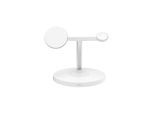 BELKIN Wireless Charger "BoostCharge Pro Kabellose 3-in-1-Ladestation", weiß, B:15,00cm H:14,50cm T:17,30cm, Ladegeräte