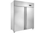 GastroHero Gastronomie Kühlschrank ECO 1400 GN 2/1 Monoblock, 1350 Liter Kühlraumvolumen, 6 verstellbare Einlegeböden, Robuste Bauweise, Edelstahl