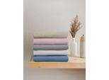 GOODproduct Spannbettlaken »Big Stripe in Gr. 90x200, 140x200 oder 180x200 cm«, aus Bio-Baumwolle, für Matratzen bis 30 cm Höhe, Bettlaken