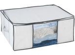 WENKO Unterbettkommode "Vakuum Soft Box L" integrierte Vakuum-Tasche & Blitzventil, bis zu 75 % Platzersparnis