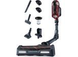 ROWENTA Akku-Stielstaubsauger "XForce Flex 11.60 RH9878, Animal Care", rot (schwarz, rot, rot), B:17,4cm H:42,5cm T:57,3cm, Akkusauger, Smartes Display