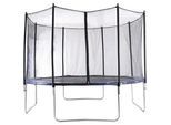 Xxxl Trampolin Ax001-12-4 , Blau, Schwarz , Metall, Kunststoff , rund , 279 cm , Bsci, EN 71 , Freizeit & Co, Gartenspielzeug, Hüpfburgen & Trampoline