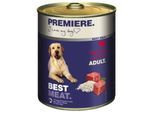 PREMIERE Best Meat Adult Rind und Reis 24x800 g