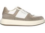 Woolrich Low-Top Sneaker - Arrow Court Camoscio Sneaker Beige - Off White - Gr. 45 (EU) - in Weiß - für Damen