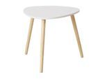 BOLTZE Beistelltisch »Visby 45 x 48 cm Weiss«