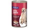FIT+FUN Nassfutter Hund Audlt, Ragout, Rind 24x1.24 kg