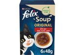 Felix Soup Suppe 6x48g Rind, Huhn und Lamm