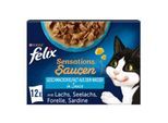 Felix Sensations 12x85g Geschmacksvielfalt aus dem Wasser