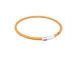 Trixie Flash Leuchtring USB, XS-XL 70 cm/ø 10 mm orange