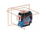Bosch Linienlaser GLL 3-80 C mit 4 x 1,5-V-LR6-(AA)-Batterien Akku-Adapter