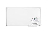 MAUL Whiteboard Premium 2000 SET, silber, kunststoffbeschichtet, 900 x 1800 mm