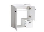 Tchibo - Waschtisch »Balto« - 50x20x60cm - schwarz - Holz / Metall / Keramik