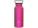 Snow Peak - Titanium Aurora Bottle - Trinkflasche Gr 800 ml rosa