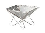 Snow Peak - Pack & Carry Fireplace - Trockenbrennstoffkocher Gr S metallic