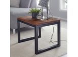 FineBuy Beistelltisch 45x40x45 cm Massivholz Wohnzimmertisch Tisch Wohnzimmer