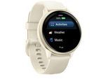 GARMIN Vivoactive 5 Smartwatch bone, lunargold