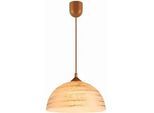Xxxl Pendelleuchte , Goldfarben , Kunststoff, Glas , rund , 70 cm , Made in Europe, Europäischer Sicherheitsstandard , beliebig kürzbar , Lampen & Leuchten, Leuchtenserien