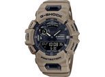 Smartwatch CASIO G-SHOCK "GBA-900-1AER", braun (hellbraun), Smartwatches, Smartwatch, Armbanduhr,Herren,Bluetooth,Schrittzähler,digital, bis 20bar wasserd.