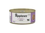 Applaws Nassfutter Katze Adult in Brühe Makrele mit Sardine 48x156 g