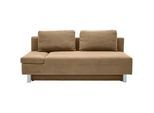 Novel Schlafsofa , Hellbraun , Textil , Füllung: Schaumstoff , 205x77-93x99 cm , Stoffauswahl, Schlafen auf Sitzhöhe, Armteil links , Baby & Kindermöbel, Kinderzimmer & Jugendzimmer, Schlafsofas