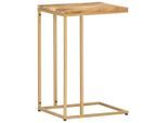 vidaXL Beistelltisch 35x45x65 cm Massivholz Mango