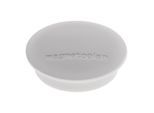 Magnetoplan Magnet Discofix Junior, 10 Stück, grau (1662101)