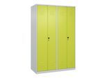 C+P PSA Doppel-Spind Classic PLUS, 4 Abteile, 1850x1200x500mm, 7035/0024 Verschluss Sicherheits-Drehriegel ; C + P Möbelsysteme (080002-40P|S10011)
