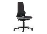 bimos Neon mit Rollen Stoffpolster Flexband grau Sitz 450-620 mm Synchrontechnik (9573-6801-3278)