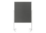 Magnetoplan Design-Moderatorentafel "evolution plus" einteilig, Filz grau, 1200 x 1500 mm ; HOLTZ (1151101)