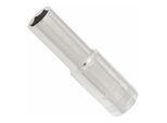 VIGOR Innenvierkant Antrieb 12,5 = 1/2 Zoll Steckschlüssel-Einsatz, lang Außensechskant-Profil V2581N ∙ Vierkant hohl 12,5 mm (1/2 Zoll) ∙ Außen-Sechs)