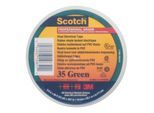 3M Deutschland PVC Elektro-Isolierband 19 mm x 20 m, grün Scotch 35 19x20 gn (7100238734)