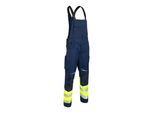 Kübler Latzhose REFLECTIQ Klasse 1 warngelb/dunkelblau Form 3208 Größe 24 ; Kübler Workwear (3208 8340-3448-24)