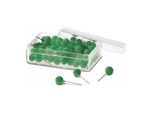 Magnetoplan Pin Nadeln Dose a. 100 Stück, grün (111165005)