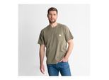 STIER Heavy Tee Pocket organic cotton S Olive (906642)