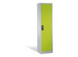 C+P Aktenschrank Acurado mit Drehtür, 5 Ordnerhöhen, H1950xB500xT400mm Front Viridingrün Korpus Lichtgrau ; C + P Möbelsysteme (9234-000|S10198)