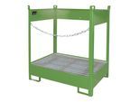 Bauer Südlohn Fass-Stapelpalette FSP-2, lackiert, Resedagrün (4442-04-0000-6011)